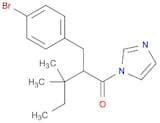 1H-Imidazole, 1-[2-[(4-bromophenyl)methyl]-3,3-dimethyl-1-oxopentyl]-