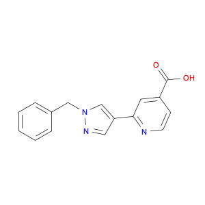 2-(1-Benzyl-1H-pyrazol-4-yl)-isonicotinic acid
