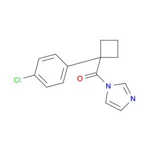 1H-Imidazole, 1-[[1-(4-chlorophenyl)cyclobutyl]carbonyl]-