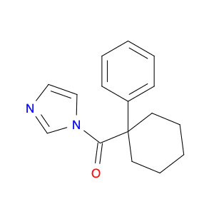 1H-Imidazole, 1-[(1-phenylcyclohexyl)carbonyl]-