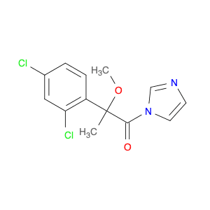 1H-Imidazole, 1-[2-(2,4-dichlorophenyl)-2-methoxy-1-oxopropyl]-