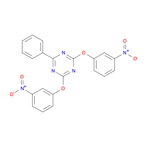 1,3,5-Triazine, 2,4-bis(3-nitrophenoxy)-6-phenyl-