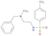 Benzenesulfonamide, 4-methyl-N-[2-[methyl(phenylmethyl)amino]ethyl]-