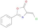 5(4H)-Oxazolone, 4-(chloromethylene)-2-phenyl-, (Z)-