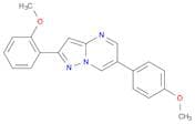 2-(2-Methoxyphenyl)-6-(4-methoxyphenyl)pyrazolo[1,5-a]pyrimidine