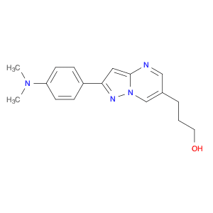 3-(2-(4-(Dimethylamino)phenyl)pyrazolo[1,5-a]pyrimidin-6-yl)propan-1-ol