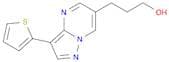3-(3-(Thiophen-2-yl)pyrazolo[1,5-a]pyrimidin-6-yl)propan-1-ol