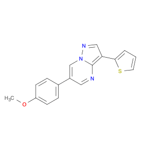 6-(4-Methoxyphenyl)-3-(thiophen-2-yl)pyrazolo[1,5-a]pyrimidine