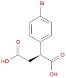Butanedioic acid, (4-bromophenyl)-, (S)-