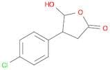 2(3H)-Furanone, 4-(4-chlorophenyl)dihydro-5-hydroxy-