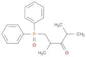 3-Pentanone, 1-(diphenylphosphinyl)-2,4-dimethyl-
