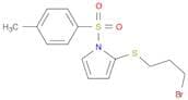 1H-Pyrrole, 2-[(3-bromopropyl)thio]-1-[(4-methylphenyl)sulfonyl]-