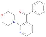Methanone, [2-(4-morpholinyl)-3-pyridinyl]phenyl-