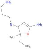 1,3-Propanediamine, N-(5-amino-2-ethyl-2-methyl-3(2H)-furanylidene)-