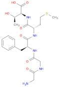L-Threonine, N-[N-[N-(N-glycylglycyl)-L-phenylalanyl]-L-methionyl]-