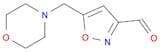 5-[(morpholin-4-yl)methyl]-1,2-oxazole-3-carbaldehyde