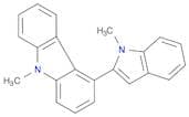 9H-Carbazole, 9-methyl-4-(1-methyl-1H-indol-2-yl)-