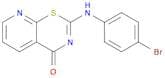 4H-Pyrido[3,2-e]-1,3-thiazin-4-one, 2-[(4-bromophenyl)amino]-