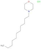 Morpholine, 4-undecyl-, hydrochloride