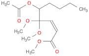 2-Nonenoic acid, 5-(acetyloxy)-4,4-dimethoxy-, methyl ester, (Z)-
