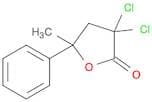 3,3-Dichloro-5-methyl-5-phenyldihydrofuran-2(3H)-one