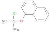 Silane, chlorodimethyl(1-naphthalenyloxy)-
