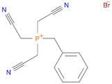 Phosphonium, tris(cyanomethyl)(phenylmethyl)-, bromide