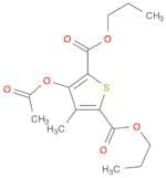2,5-Thiophenedicarboxylic acid, 3-(acetyloxy)-4-methyl-, dipropyl ester