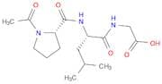 Glycine, N-[N-(1-acetyl-L-prolyl)-L-leucyl]-