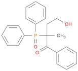 1-Butanone, 2-(diphenylphosphinyl)-4-hydroxy-2-methyl-1-phenyl-