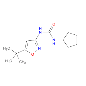 Urea, N-cyclopentyl-N'-[5-(1,1-dimethylethyl)-3-isoxazolyl]-