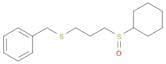 Benzene, [[[3-(cyclohexylsulfinyl)propyl]thio]methyl]-