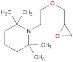 Piperidine, 2,2,6,6-tetramethyl-1-[2-(oxiranylmethoxy)ethyl]-