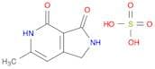 1H-Pyrrolo[3,4-c]pyridine-3,4(2H,5H)-dione, 6-methyl-, sulfate (2:1)