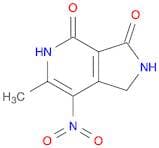1H-Pyrrolo[3,4-c]pyridine-3,4(2H,5H)-dione, 6-methyl-7-nitro-