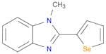 1H-Benzimidazole, 1-methyl-2-selenophene-2-yl-