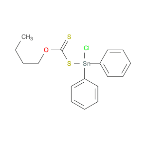 Stannane, [(butoxythioxomethyl)thio]chlorodiphenyl-