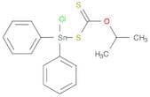 Stannane, chloro[[(1-methylethoxy)thioxomethyl]thio]diphenyl-