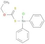 Stannane, chloro[(ethoxythioxomethyl)thio]diphenyl-