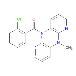 Benzamide, 2-chloro-N-[2-(methylphenylamino)-3-pyridinyl]-
