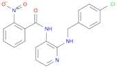 Benzamide, N-[2-[(4-chlorophenyl)methylamino]-3-pyridinyl]-2-nitro-