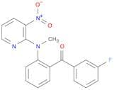Methanone, (3-fluorophenyl)[2-[methyl(3-nitro-2-pyridinyl)amino]phenyl]-