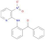 Methanone, [2-[(3-nitro-2-pyridinyl)amino]phenyl]phenyl-