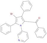 Methanone, [4-bromo-3,5-diphenyl-1-(3-pyridinyl)-1H-pyrrol-2-yl]phenyl-