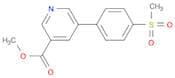 Methyl 5-(4-methanesulfonylphenyl)pyridine-3-carboxylate