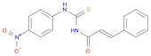2-Propenamide, N-[[(4-nitrophenyl)amino]thioxomethyl]-3-phenyl-, (E)-