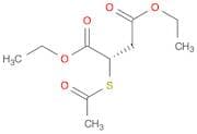 Butanedioic acid, (acetylthio)-, diethyl ester, (S)-