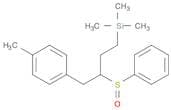 Silane, trimethyl[4-(4-methylphenyl)-3-(phenylsulfinyl)butyl]-