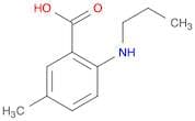 5-methyl-2-(propylamino)benzoic acid