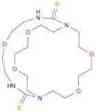6,14,17,22,25-Pentaoxa-1,3,9,11-tetraazabicyclo[9.8.8]heptacosane-2,10-dithione